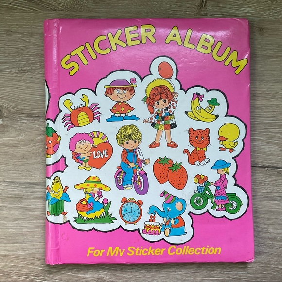 Other - Vintage 1984 Sticker Book